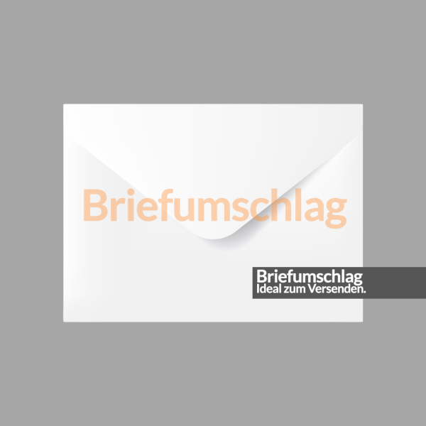 Spezieller Briefumschlag, angereichert mit 20 g
